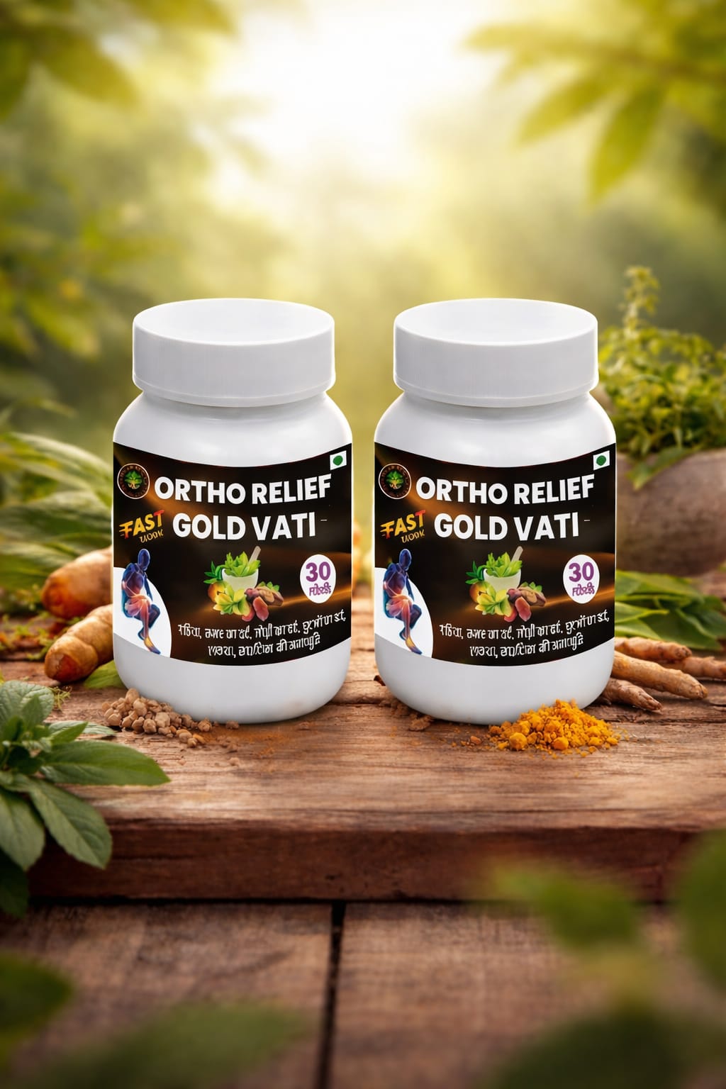 Ortho Relief Goldvati - Pack of 2