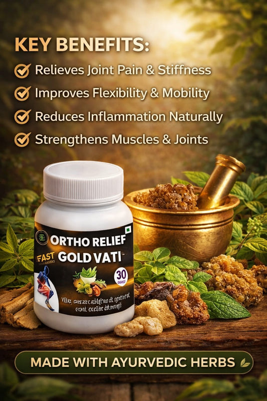 Ortho Relief Goldvati - Natural Joint Pain Relief Tablet